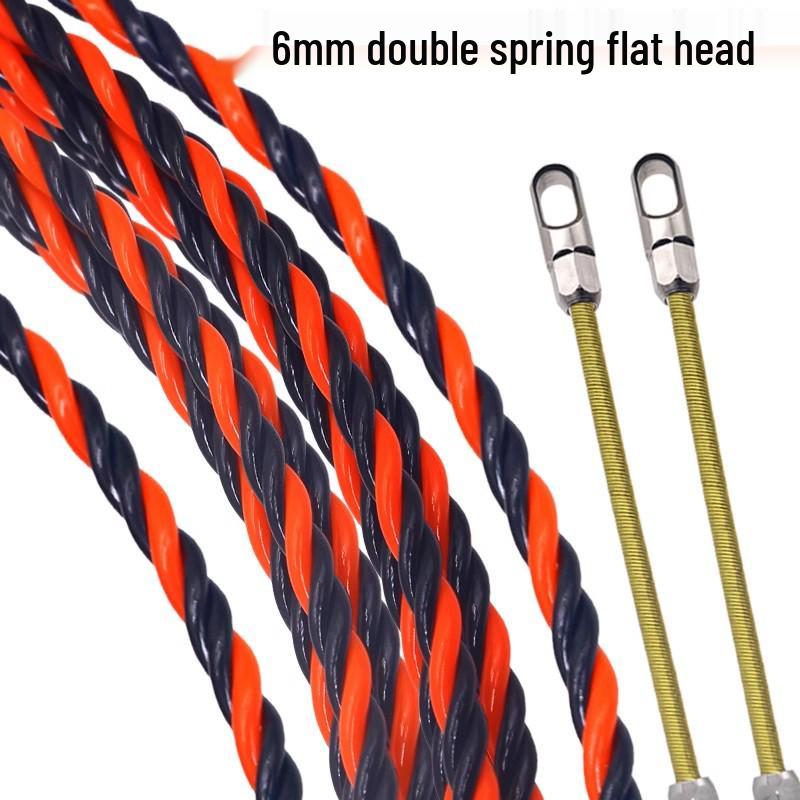 Electrician's Wire Threader for Thin Conduit & Concealed Network Cable