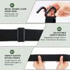Tear Resistant Garbage Can Lock Adjustable Bin Lid Lock  Outdoor Trash Can