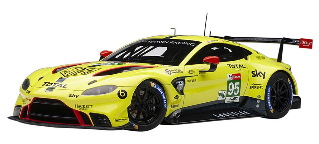 AUTOart Scale Aston Martin Vantage GTE 2018 Le Mans 24 Hours LMGTE Pro Class Finished Model 81808 1/18 #95