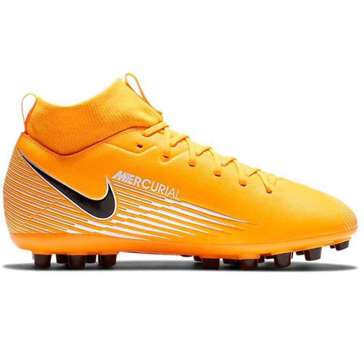 Nike Mercurial Superfly 7 Нескользящая амортизация Устойчивость к истиранию Средняя высота Детские футбольные бутсы Детские BQ5405-801