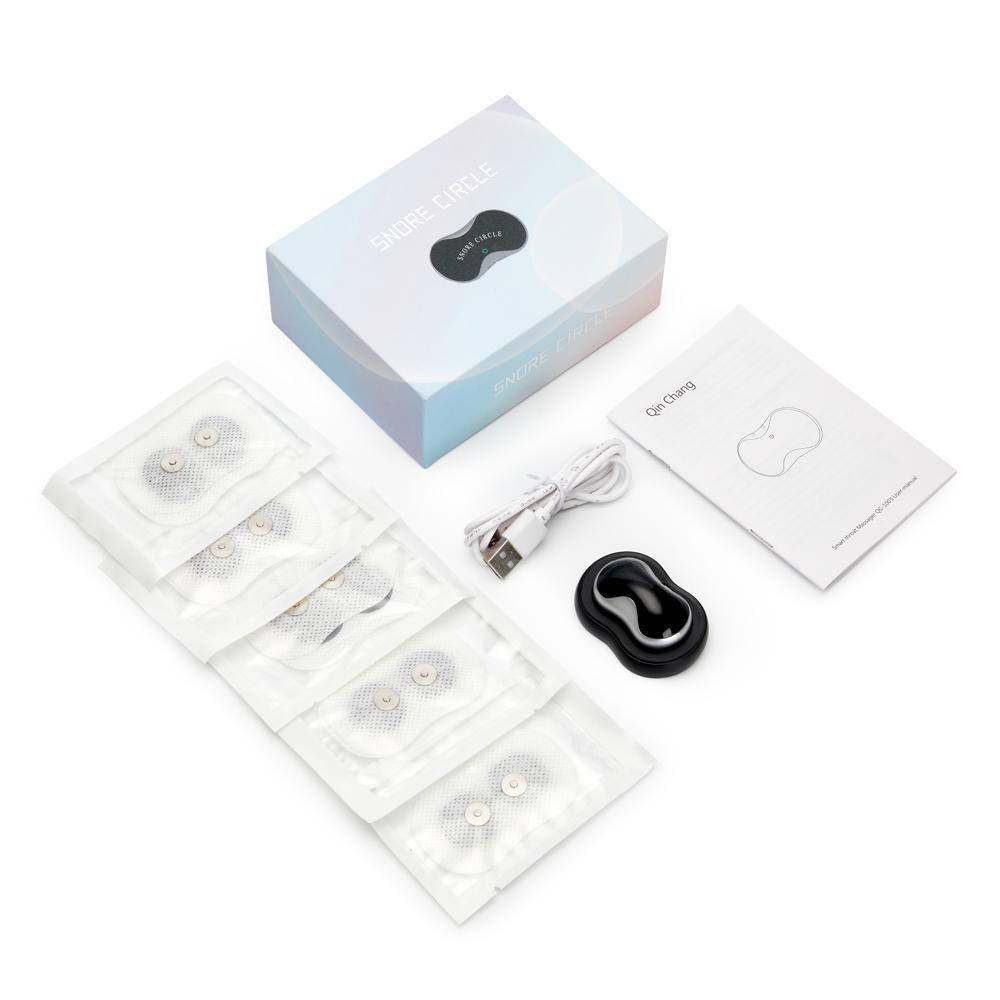 Электрический интеллектуальный фиксатор храпа EMS Импульсное устройство против храпа Эффективное решение Средство от храпа при апноэ во сне Снижение шума Анти-Ронко