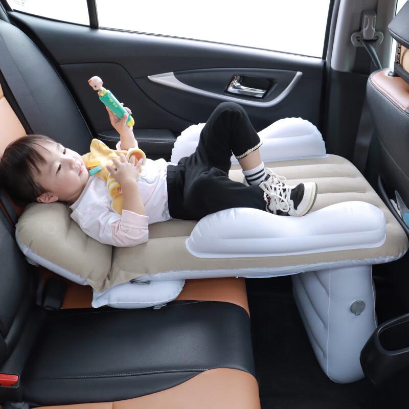 Portable Inflatable Travel Bed with Footrest