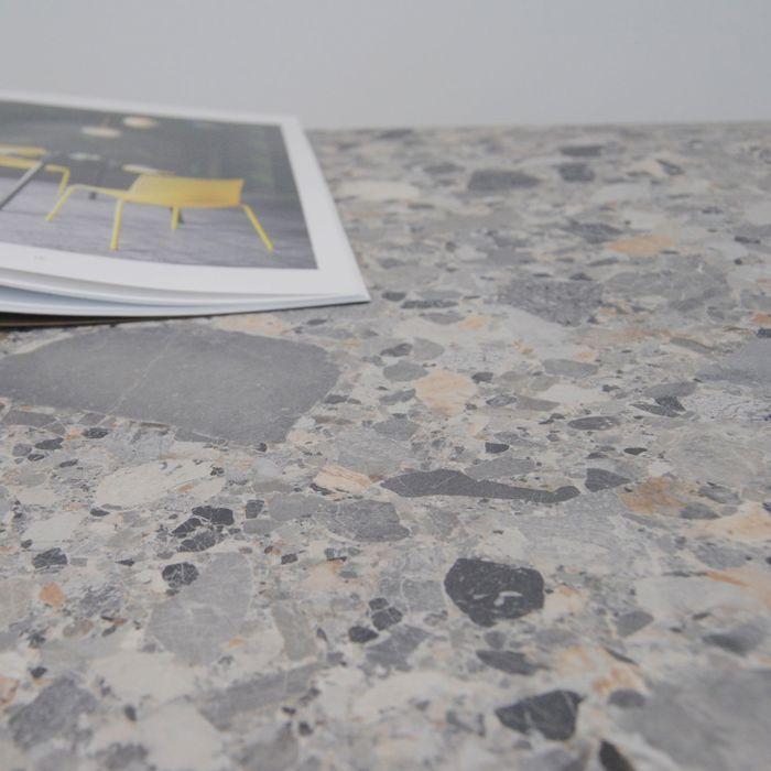 60 X 60 Cm High Table - Rome Terrazzo Cepp Model
