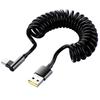 Кабель USB-C для сверхбыстрой зарядки 120 Вт для Apple, Huawei, Vivo и Oppo - Поддержка мощности 6A