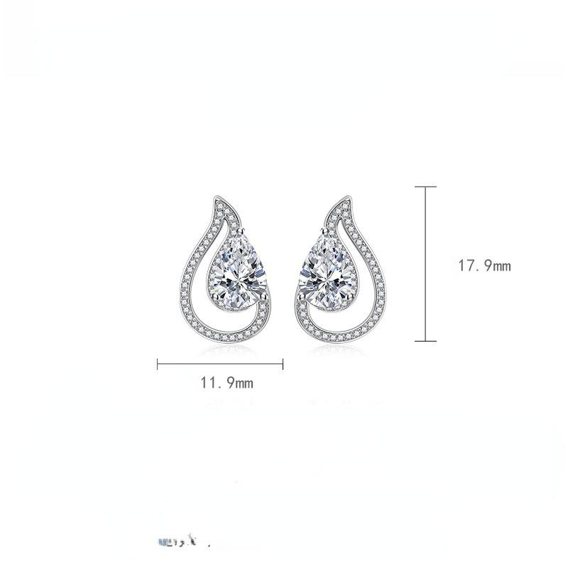 BELLA BOX Элегантные серьги-капли женские роскошные свадебные украшения для помолвки подарки