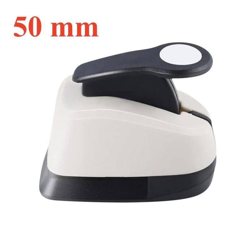 Round Embossing Device 9/16/25/38/50mm Children's Educational Embossing Machine Embossing Device Office Manual DIY Paper Cutter