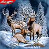 Diamond Painting 5D Deer Embroidery Animal Home Decor Mosaic Handmade Diamond Art