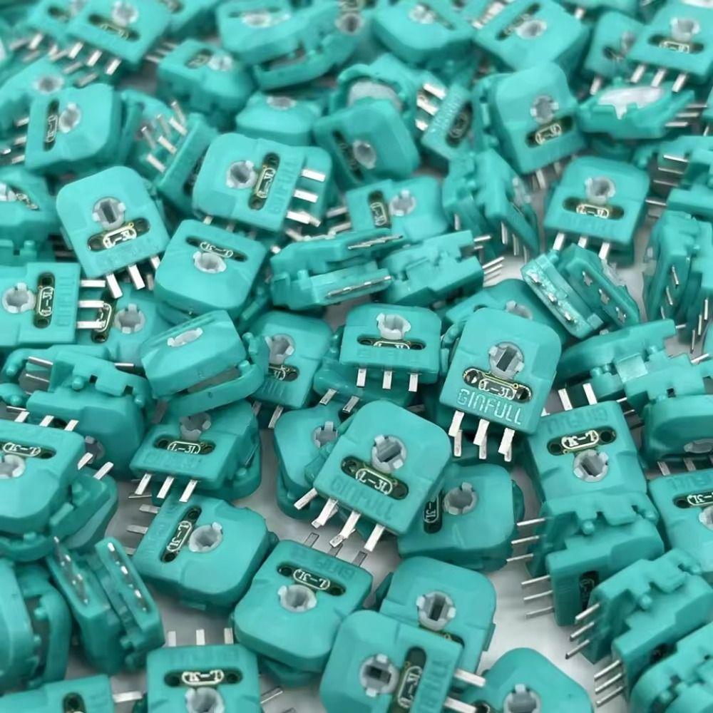 1 пара модулей датчика Холла, микроось, резистор для контроллера PS5/PS4/Switch/Pro/Xbox One