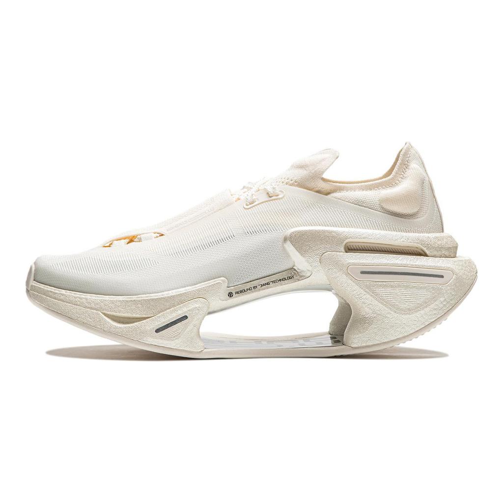 Li Ning Shadow 3.0 Амортизация Износостойкие Дышащие Упругие Низкие Беговые Кроссовки Унисекс Экрю ARRU005-6