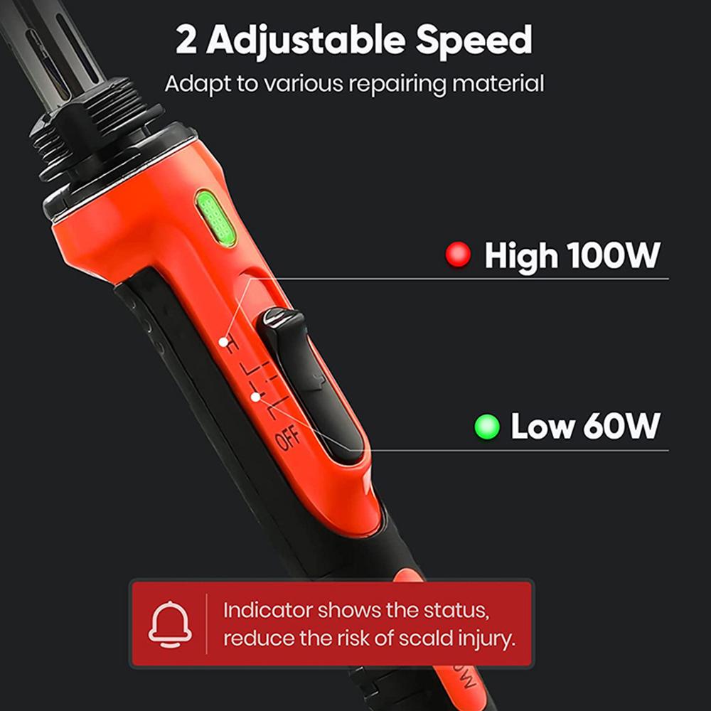 USB Rechargeable Plastic Welder Upgrade Handle Cordless 400PCS Hot Staple Gun LED Plastic Welding Car Bumper Repair Kit