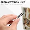 Painting Stand Alligator Clips Sticks with Rubber Tips Bendable Model Painting Holder DIY Crafts Photo Memo Long Crocodile Clamp