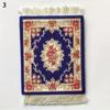 Подставки Подкладки для чашек Персидский Мини Тканый Коврик Коврик для мыши Ковер Этнический узор Чашка Ноутбук с Декор для стола Домашний офис Стол для рукоделия