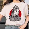 Футболка Billie Eilish Harajuku женская I Am A Bad Guy Ullzang Graphic T-Shirt Aesthetic