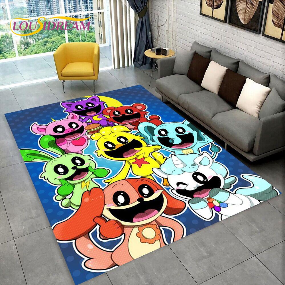 Милый S-Улыбающийся C-Зверушки Catnap Craftycorn Мультяшный Ковер Коврик для Спальни Гостиной Дома Декор Дивана Детский Напольный Коврик