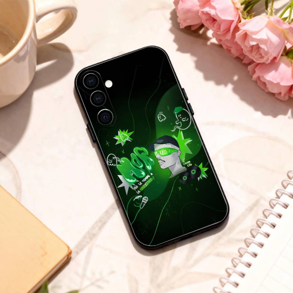 Чехол для телефона S-Singer F-Feid Ferxxo S-SIXDO для Samsung Galaxy A73, A72, A71, A70, A53, A52, A51, Других Мягкий Черный Корпус