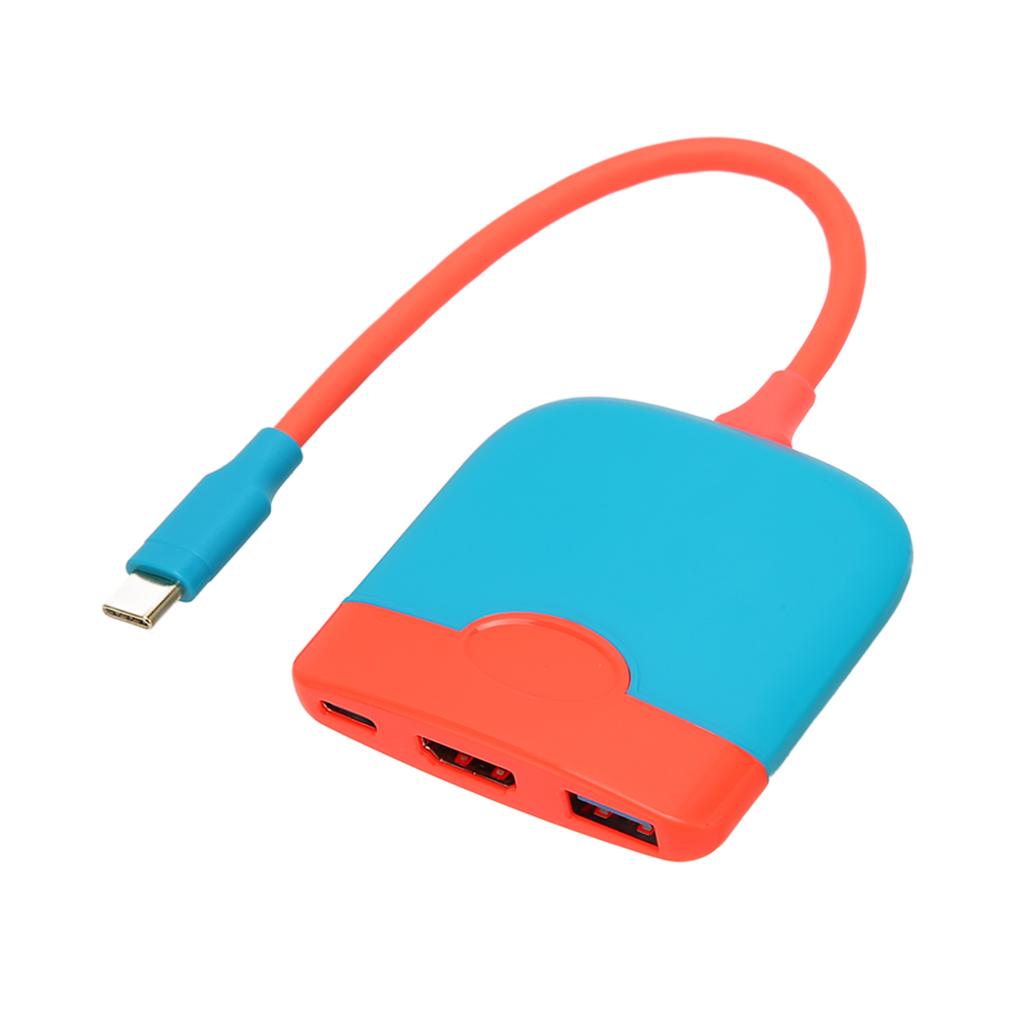 Портативная док-станция для ТВ 4K USB3.0 PD Быстрая зарядка 3 в 1 Адаптер-хаб с интерфейсом HD Multimedia Do