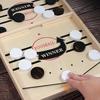 Быстрая игра Sling Puck, портативная настольная игра в хоккей для детей и взрослых, настольные игры-катапульты, игрушки, интерактивная настольная игра в хоккей с шайбой для