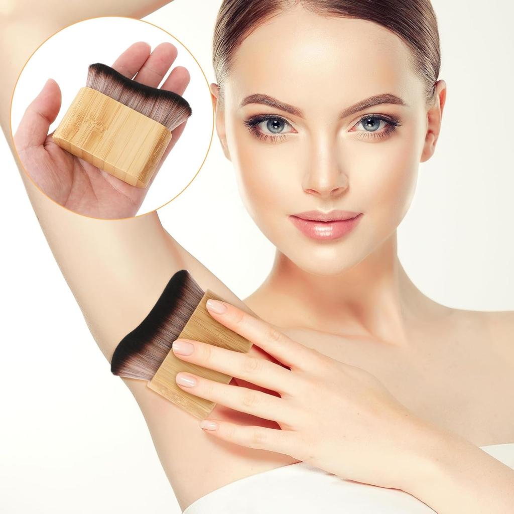 Self Tanner Brush Foundation Brush Large Tanning Brushes Leg Makeup Sunscreen Brushes Applicator Body Makeup for Bronzer Lotion Foundation Face Body