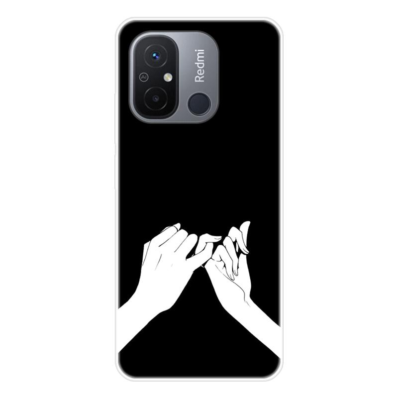 Для Xiaomi Redmi 12C 12 C Redmi12C чехол Мягкая силиконовая задняя крышка Мультяшный чехол для телефона Разнообразие