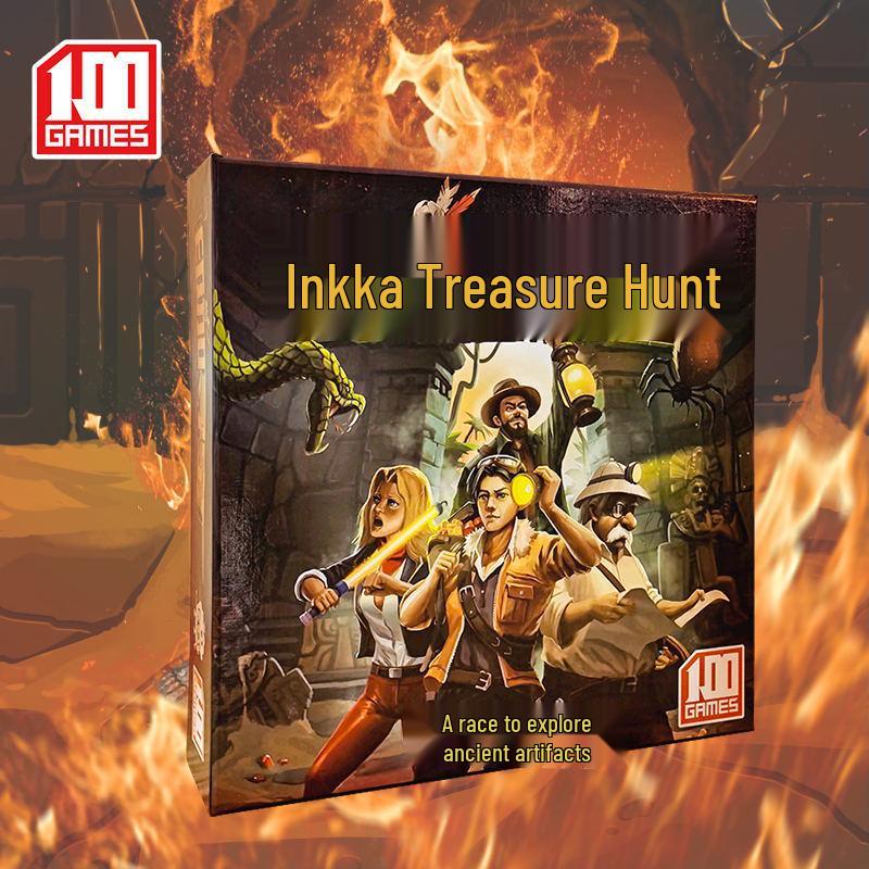 Охота за сокровищами инков: Командная и семейная настольная игра