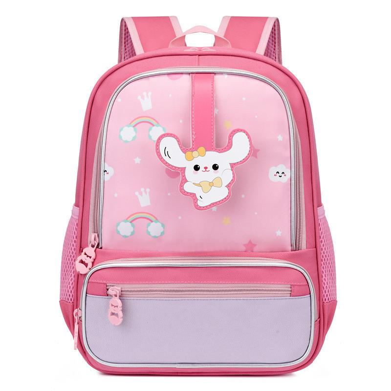 Adorable Cartoon Kids Backpack With Breathable Oxford Fabric For School Use