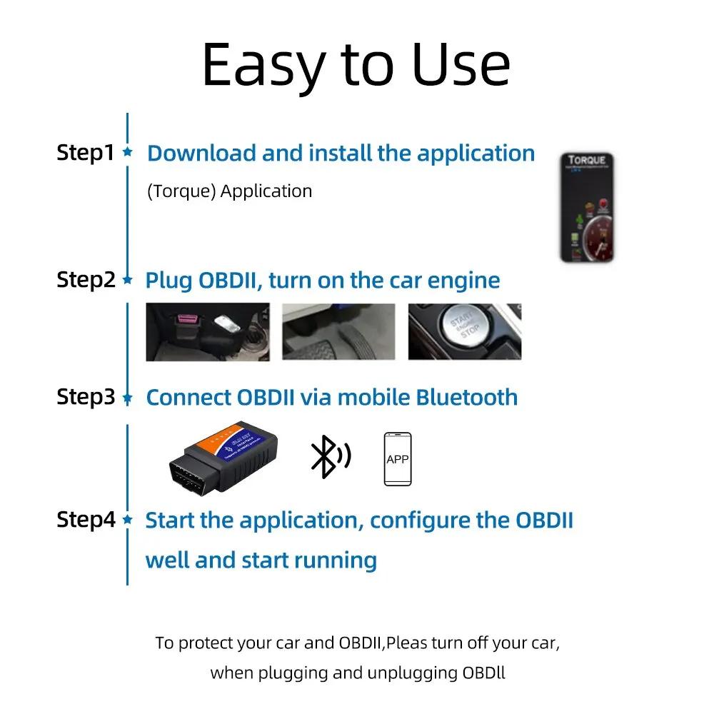 ELM327 V2.1 OBD2 Сканер TR6260S1 BT/Wifi ELM 327 OBD Инструмент для диагностики автомобиля Для Android / IOS PK Vgate Icar2 Считыватель кодов