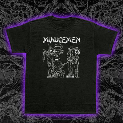 Футболка Minutemen Панк-рок Пост-хардкор Инди DIY Музыкальная футболка S-5XL