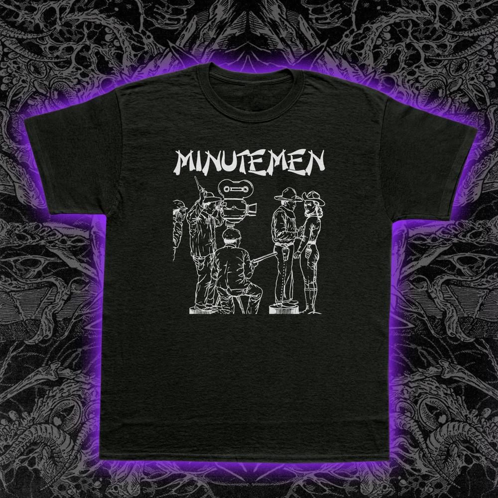 Футболка Minutemen Панк-рок Пост-хардкор Инди DIY Музыкальная футболка S-5XL