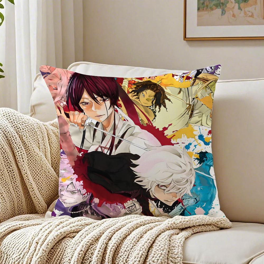 Anime Dark HHells PParadise Cushion Cover Pillowcase Antidustmite living Room Sofa Decor Cushion Room