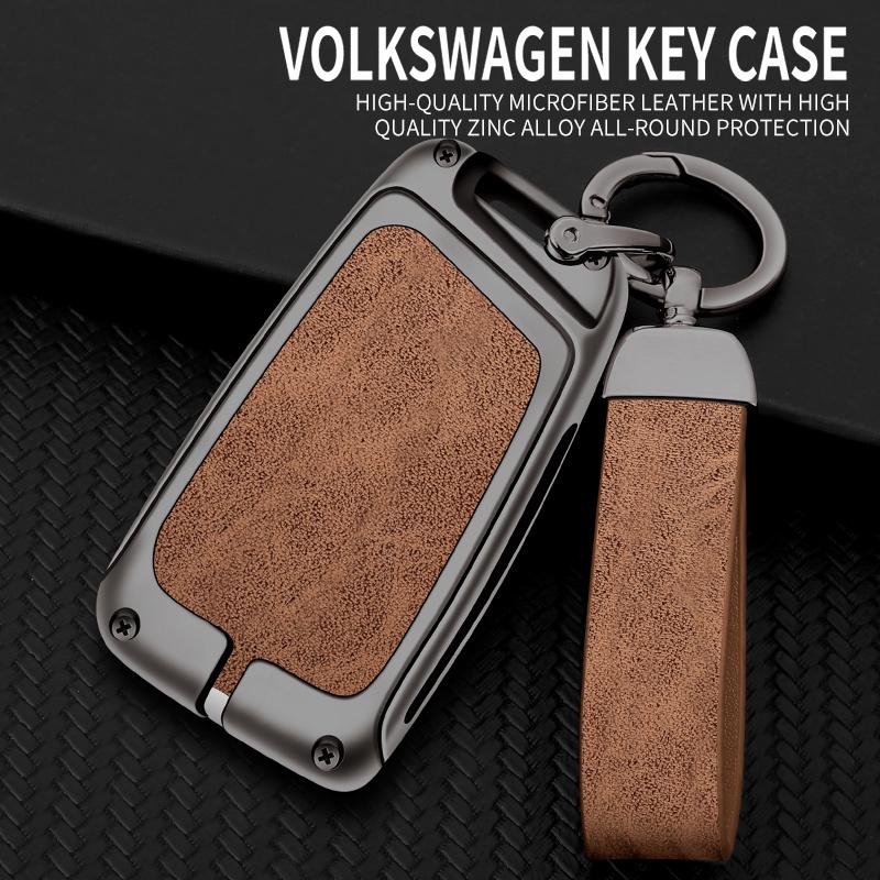 Чехол-оболочка для корпуса автомобильного ключа из сплава Для Vw Volkswagen Magotan Magotan Gte Passat B6 B7 B8 Cc Arteon Для Skoda Fabia Superb A7 Kodiaq