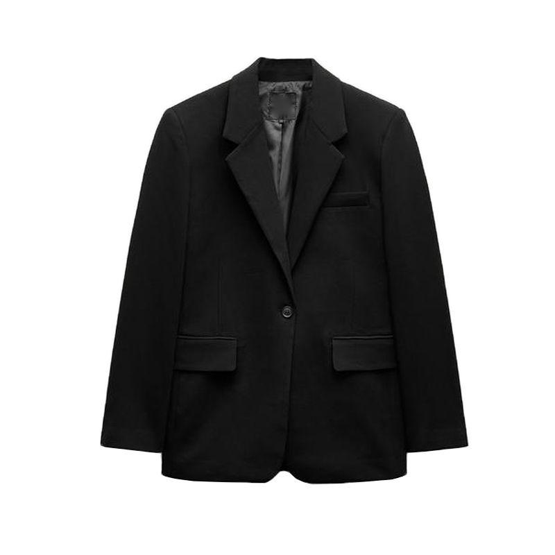 Spring New Women's Daily Work Clothing Basic Versatile Fashion Loose Casual Suit Jacket 1255887