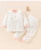 Autumn Baby Cotton Outfit Set: High-Waist Homewear for Boys & Girls