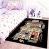 Cute Japanese Cat House Print Carpet for Living Room Bedroom Sofa Home Decoration Non-slip Floor Mat Modern Rugs Luxury Gifts
