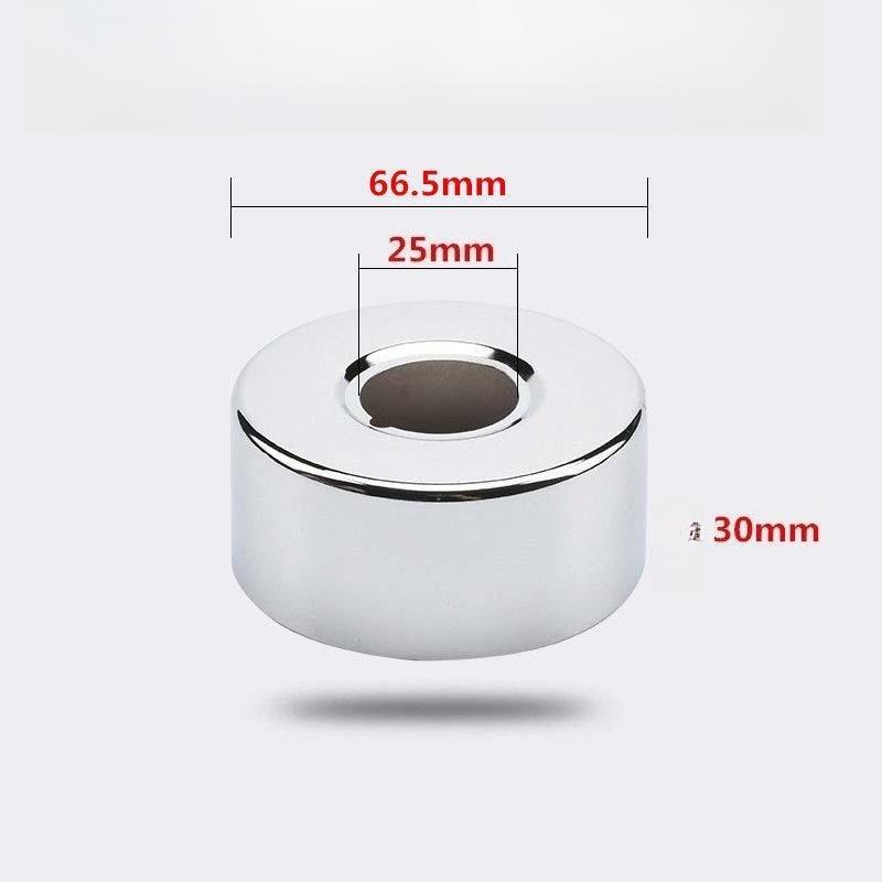 Декоративная крышка для смесителя 1/2"3/4" Соединитель водопроводной трубы из нержавеющей стали Панель клапана с увеличенной высотой Аксессуары для смесителя душа на кухне