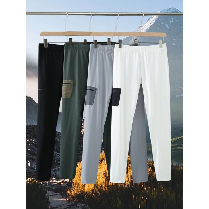 Men's Quick-Dry Sports Pants for Running, Tight-Fitting Training Fitness Pants, Export Men's Leggings, Yoga Pants
