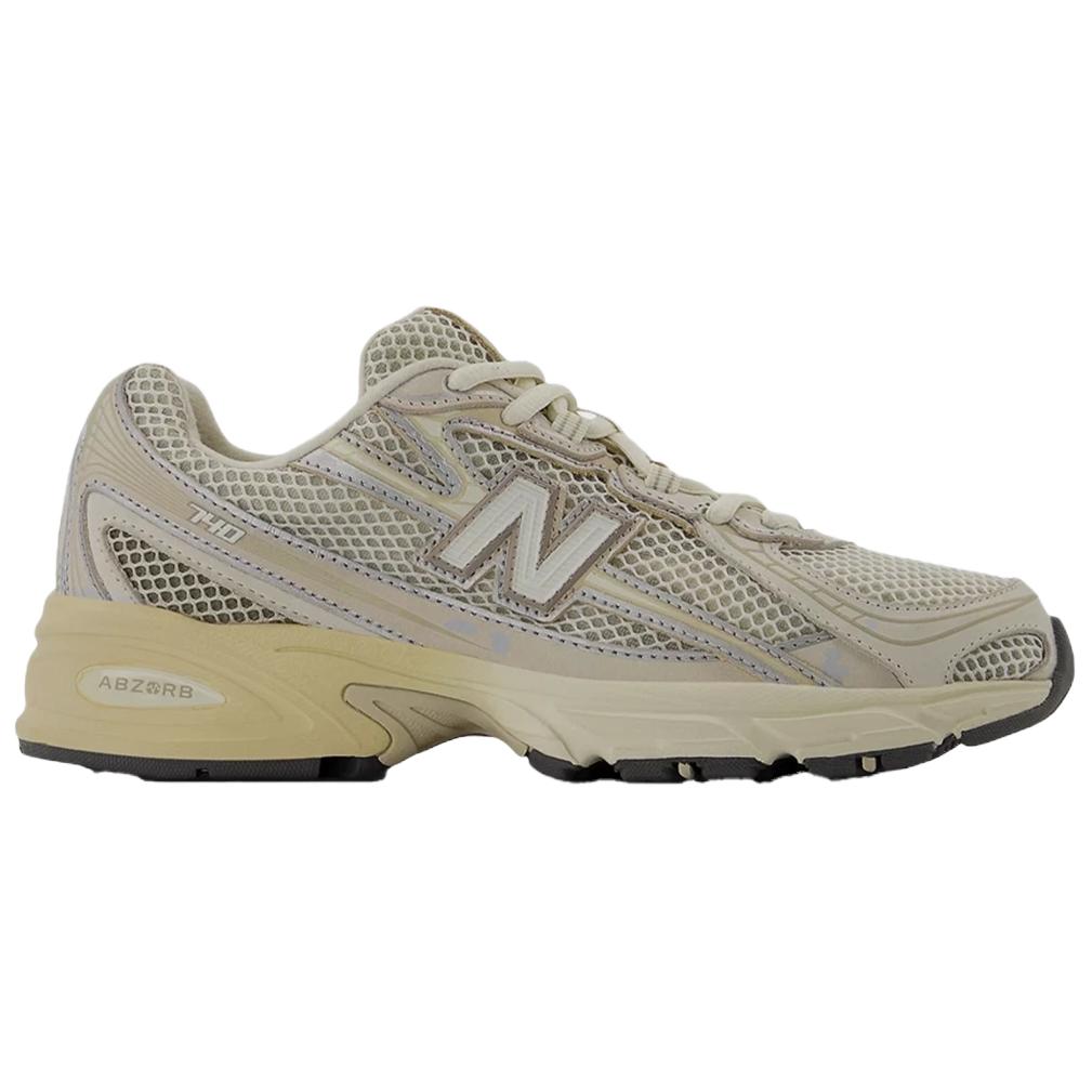 New Balance NB 740 Износостойкие низкие повседневные кроссовки Унисекс Бежевые кроссовки U740PR2