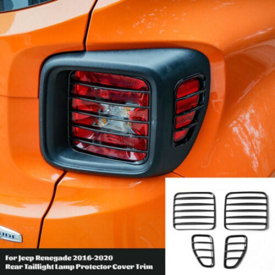 4 шт. Защитная накладка на задний фонарь, декоративная окантовка для Jeep Renegade 16+