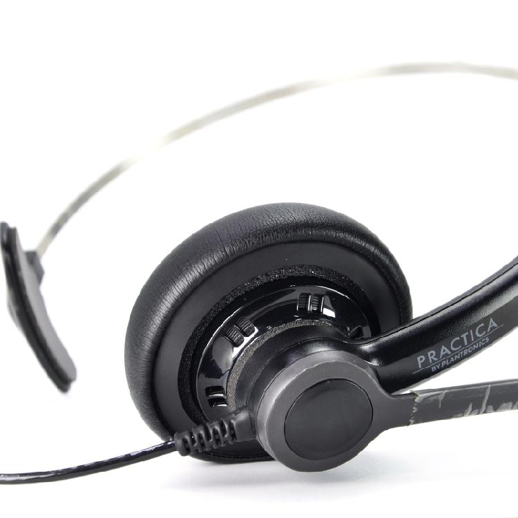 Премиальные амбушюры из пены с эффектом памяти для наушников Plantronics W440 с дополнительно прочным покрытием