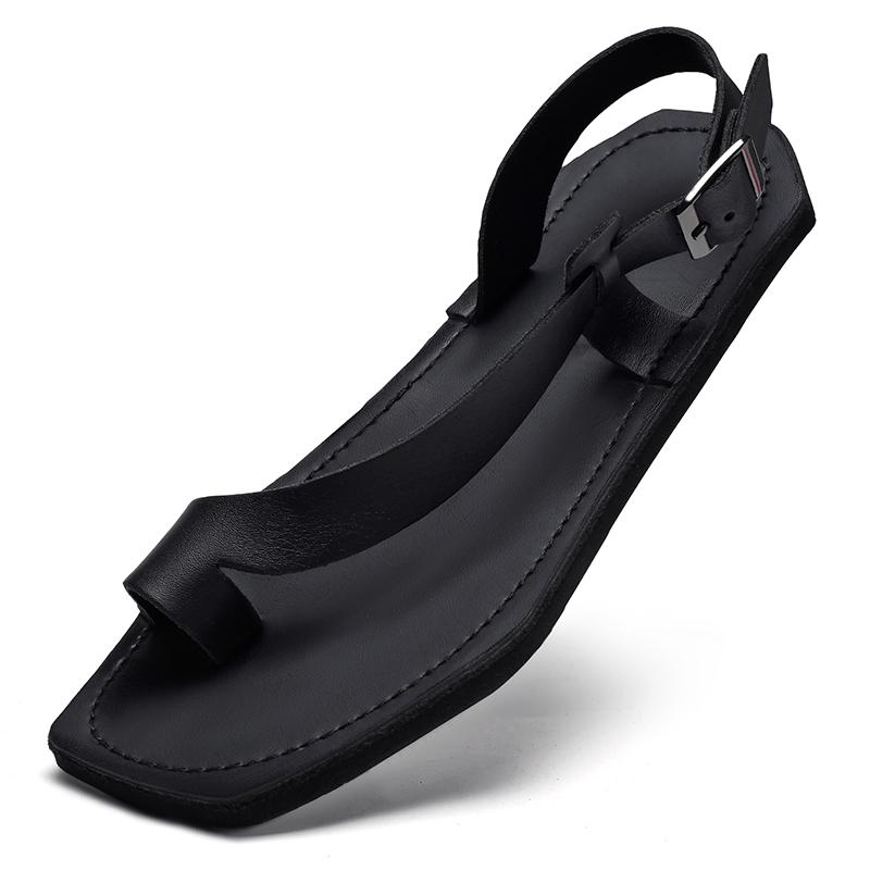 Simple Casual Shoes Hot Sale New Arrival Men's Fisherman Sandals Quick-Dry Outdoor Beach Shoes Street Style Male Summer Flats