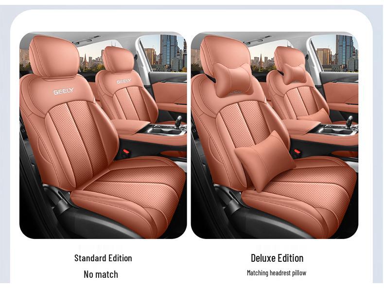 Чехлы на сиденья Geely Emgrand 5-го поколения 2026 г.: Премиальные cushion-пудры с полным покрытием, для всех сезонов.