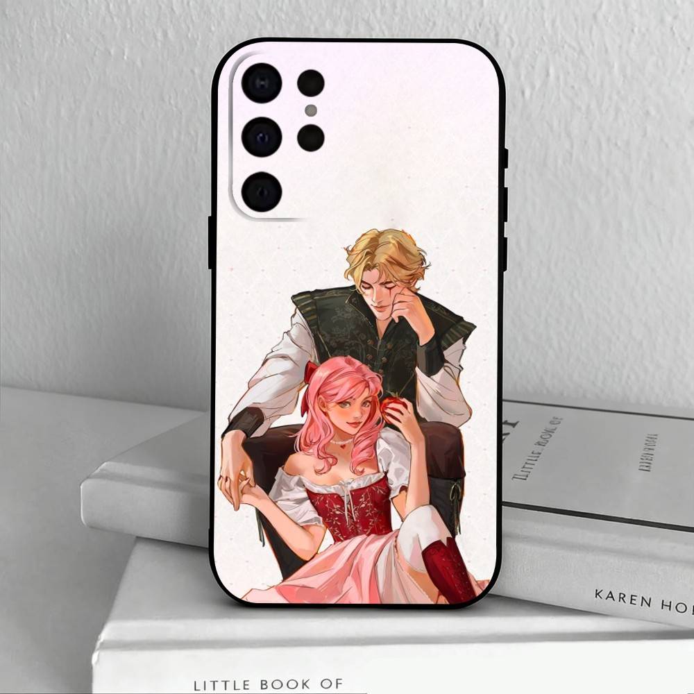 Чехол для телефона «Однажды на сломанном сердце» для Samsung S25, S24, S21, S22, S23, S30, Ultra, S20, Plus, Другие Мягкая черная крышка