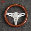 JDM 290mm 12inch Mini Real Wood Steering Wheel Universal for Racing Sports /Go Kart/SIM Race Game Steering Wheel