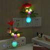 Wall Lamp Home Mushroom Night Lights Induction Luminous Mushroom Lamp US Plug 7 Color Night Light Led Night Lights  Accessories