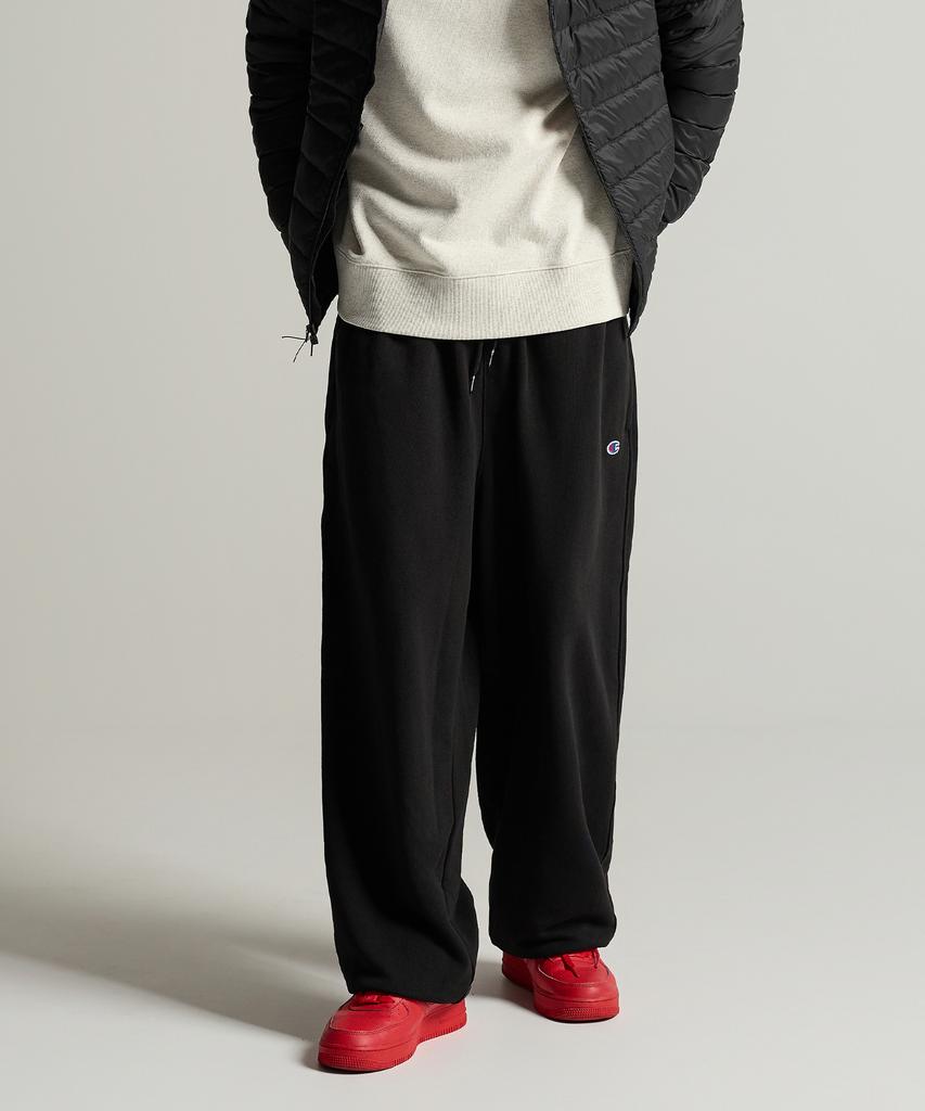CHAMPION C-Logo Wide Fit Sweat Jogger Pants Black