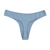 High Quality Comfort Simple Solid Color Ladies Thong Sports Breathable Large Size Women Sassy Sexy Panties Cotton Female Cute Solid Color Underpants