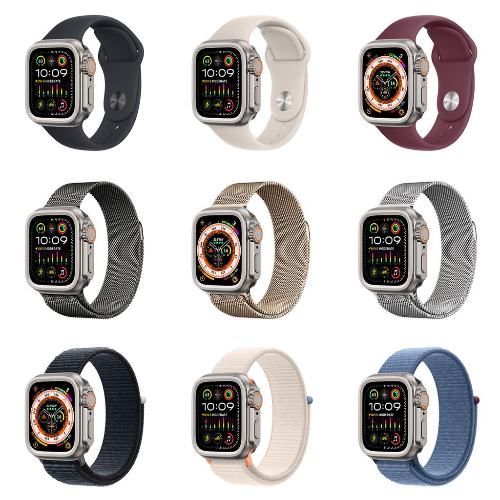 Корпус из цинкового сплава для Apple Watch 11 10 9 8 7 46 мм 45 мм Смена секунд на Ultra 3/2/1 49 мм Защитный чехол iWatch 6 5 4 SE 44 мм