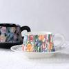 Моррис Ветер Акварель Кофейная чашка Премиум Чувство Ретро Сувенирный набор чашек Высокая ценность Керамическая кружка