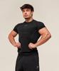 Мужская дышащая компрессионная футболка GYMSHARK с коротким рукавом, для тренировок, быстросохнущая