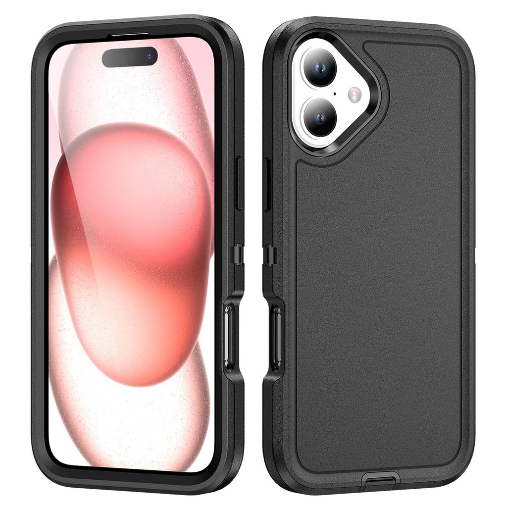 Для iPhone 16 Чехол ПК+Силикон+ЭВА Защита военного класса Чехол для телефона