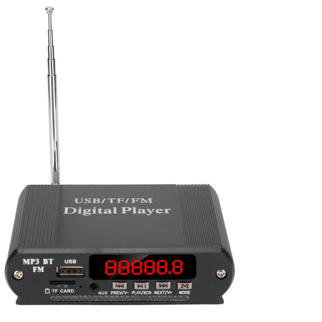 3 в 1 Усилитель мощности MP3-плеер Радио Усилитель мощности Беспроводной Bluetooth 5.0 Пульт дистанционного управления Музыка